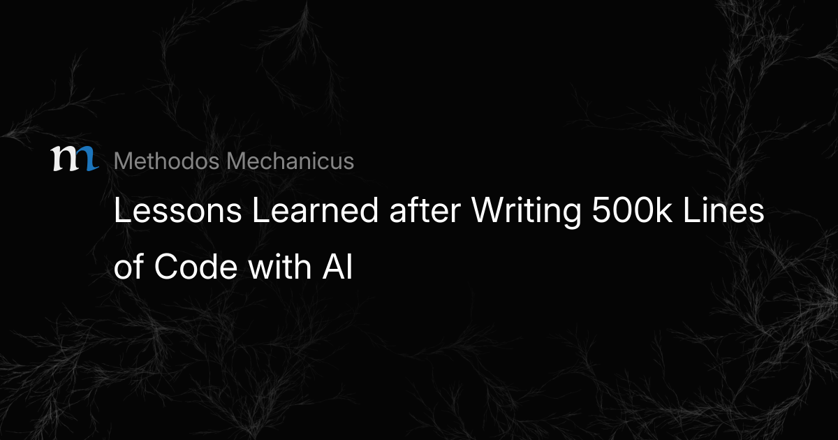 Building a .NET Desktop App with AI: Lessons from 500k LOC